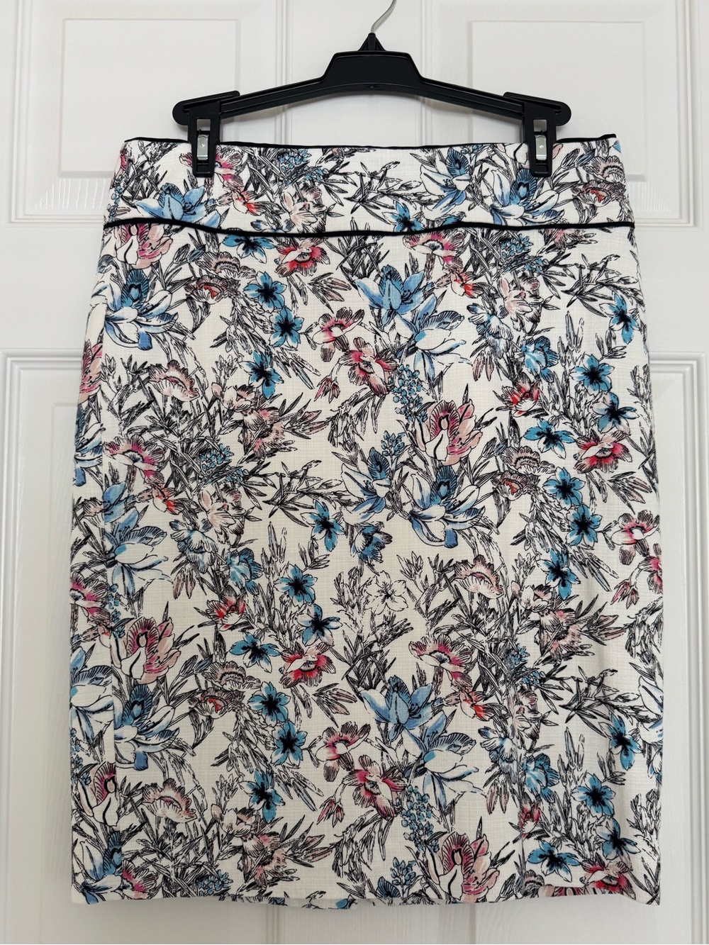 Floral Pencil Skirt